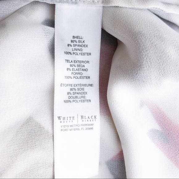 White House Black Marker Silk Petite tank top - Picture 12 of 12